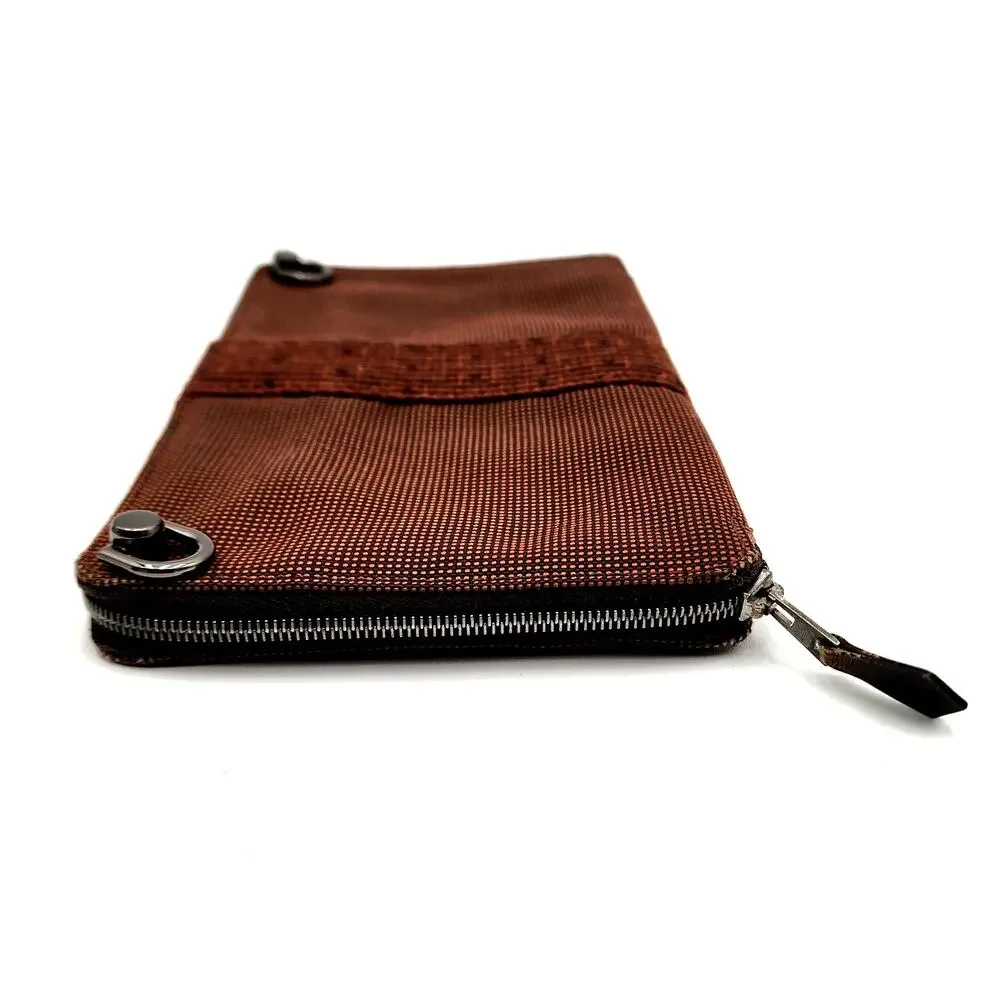 Hermes Round Zipper Long Wallet Yale Line Perth Gm Dark - Picture 8 of 16